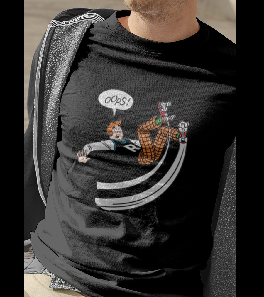Archie Comics Roller Skating Oops Moment Comic Panel T-Shirt