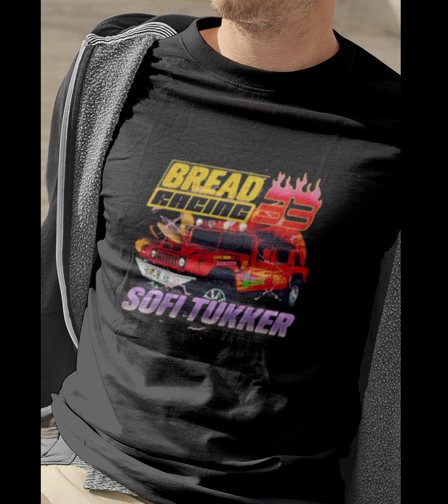 Bread Racing 33 Sofi Tukker Red Hummer With Flames T-Shirt