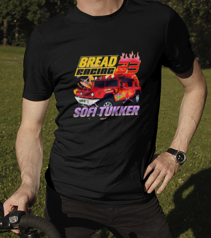Bread Racing 33 Sofi Tukker Red Hummer With Flames T-Shirt
