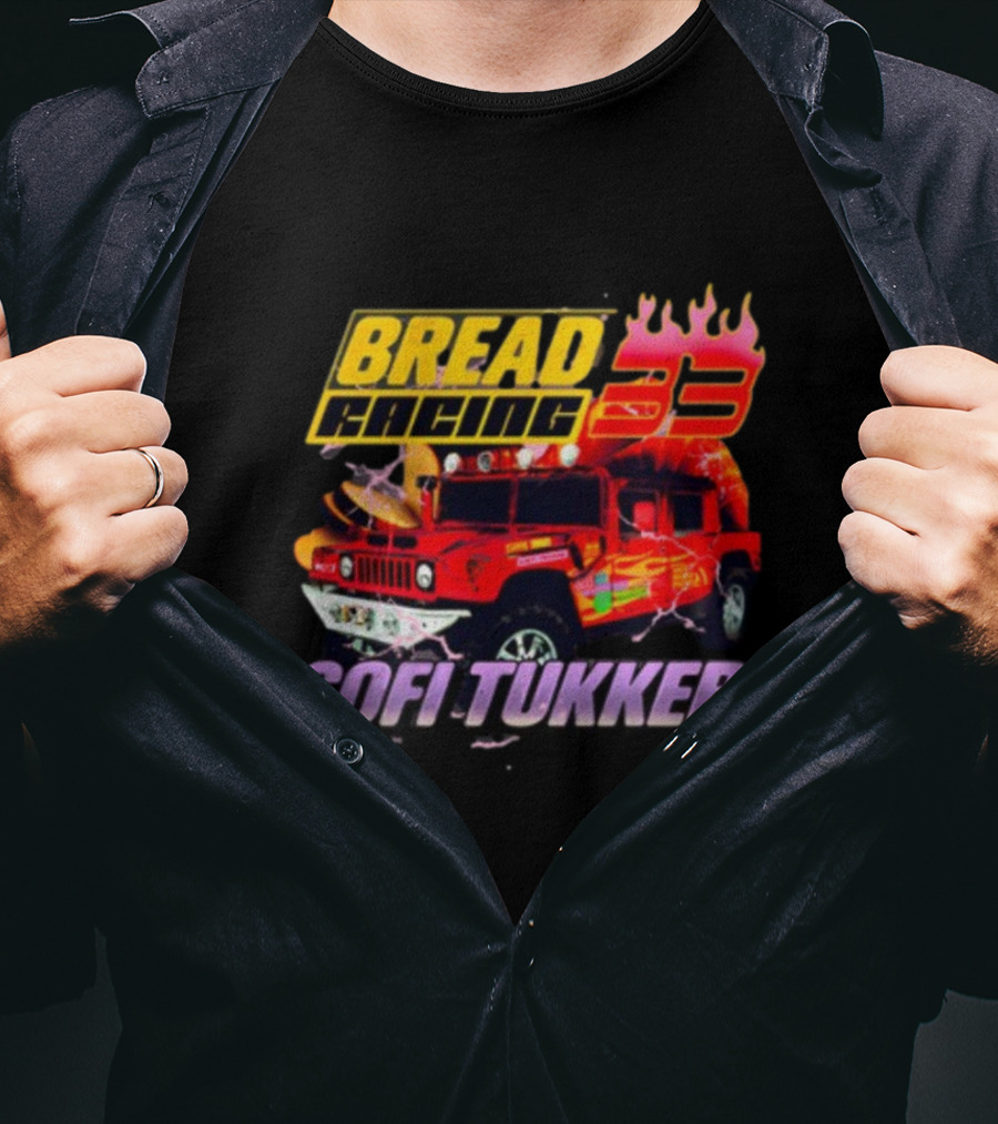 Bread Racing 33 Sofi Tukker Red Hummer With Flames T-Shirt