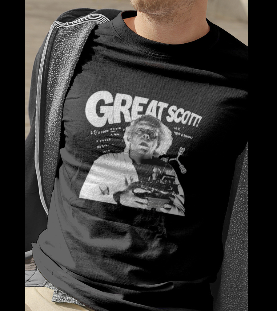 Great Scott Bttf Doc Emmett Brown T-Shirt