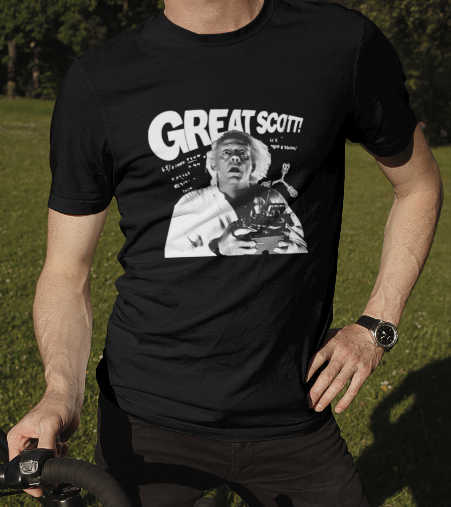 Great Scott Bttf Doc Emmett Brown T-Shirt