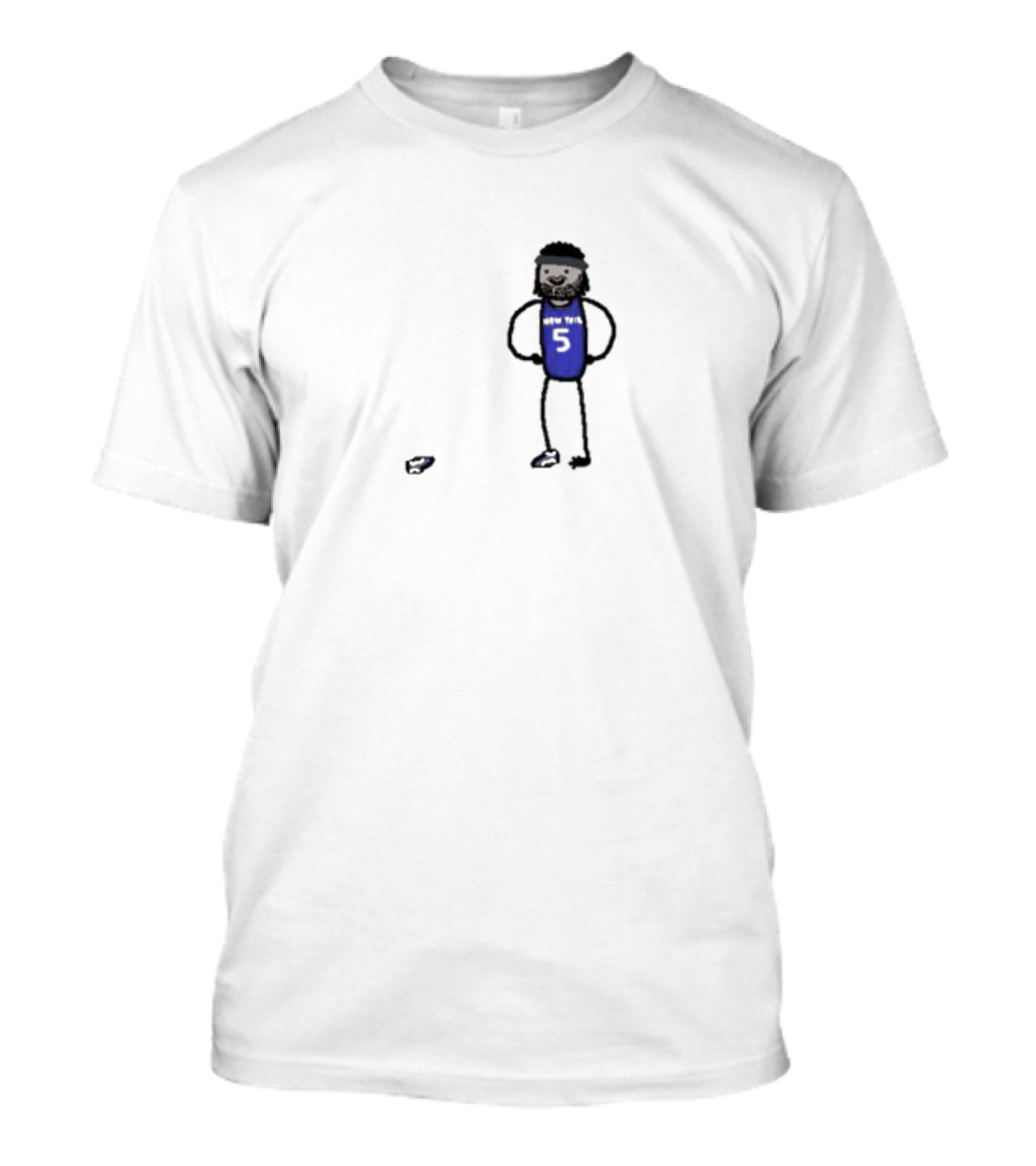 Paint Precious Noshoea Warriors Basketball Stick Figure T-Shirt