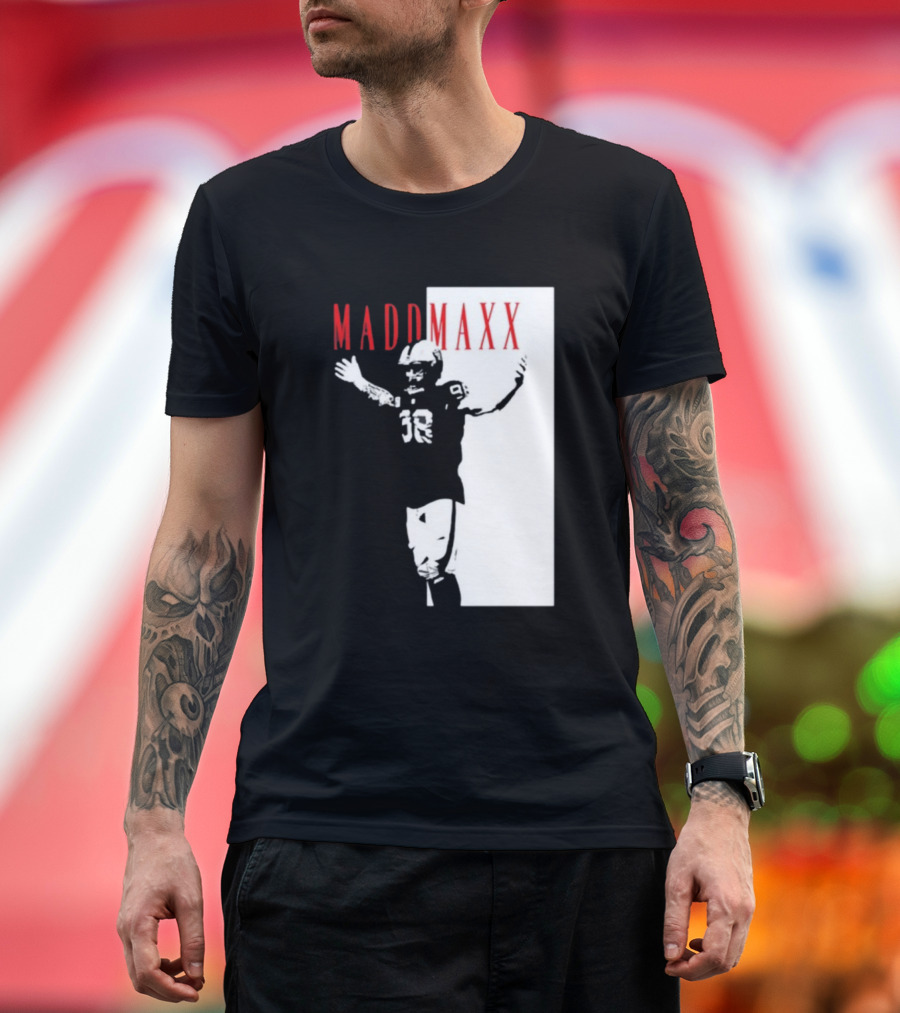 MADD MAXX Football Player T-Shirt