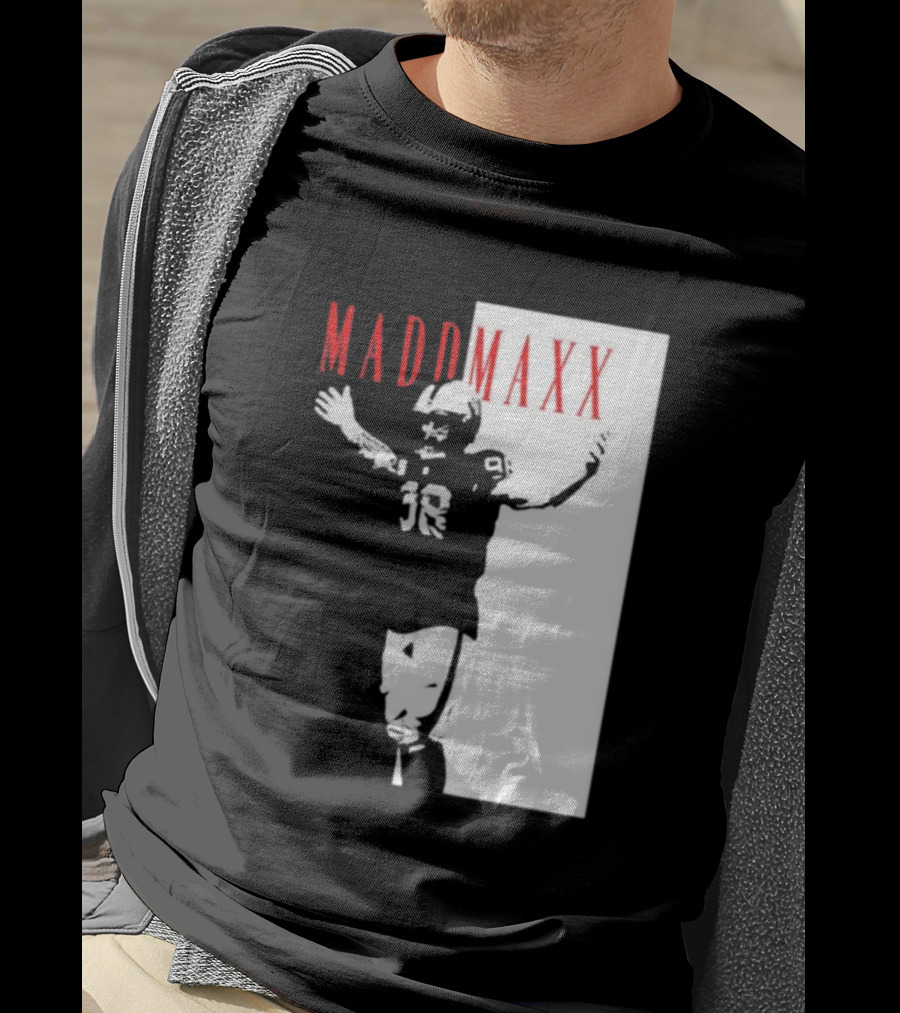 MADD MAXX Football Player T-Shirt