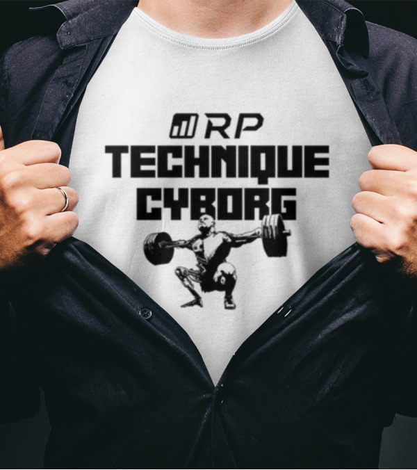 RP Technique Cyborg Bodybuilding Powerlifting T-Shirt