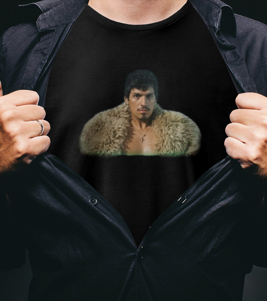 God Said No Iconic Fur Coat Character T-Shirt