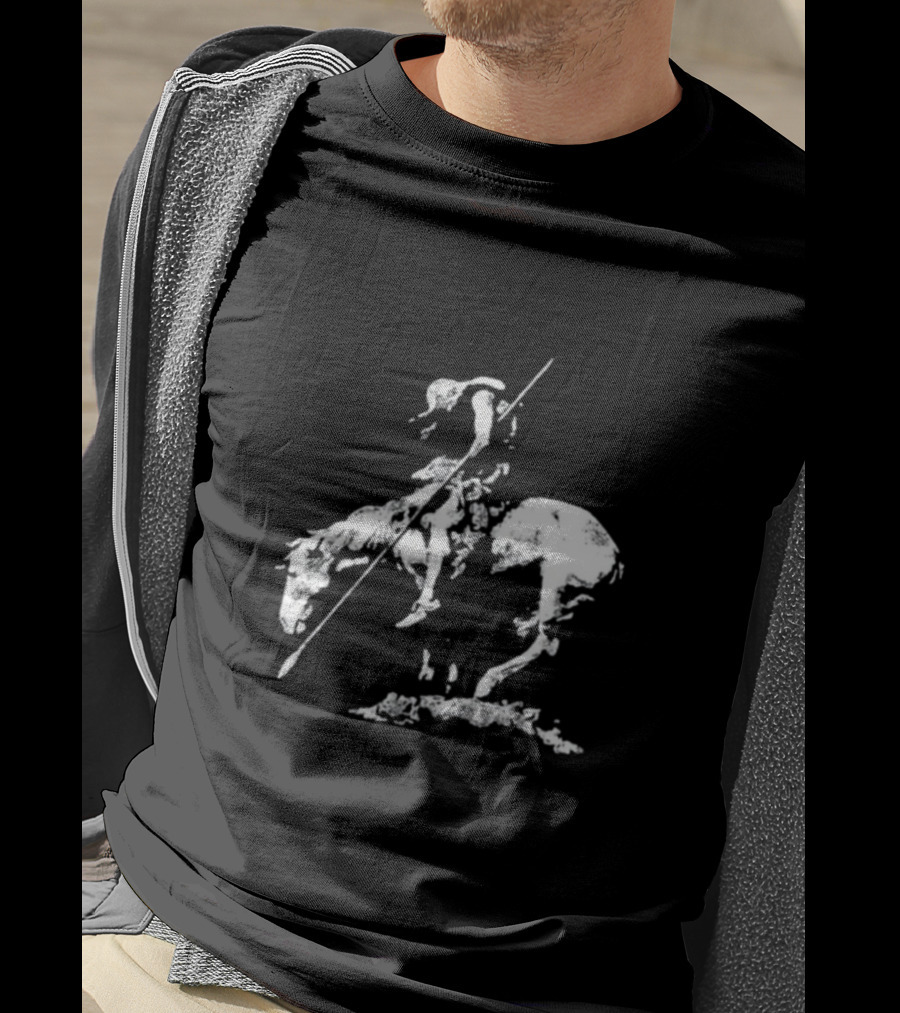 Jokermen Podcast 'Til I Die Don Quixote Rider T-Shirt