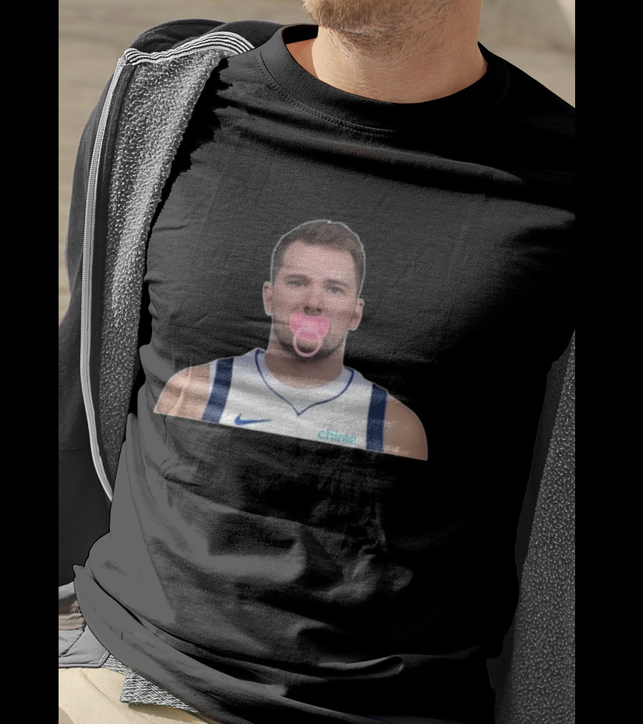 Luka Doncic Pacifier Chime Basketball T-Shirt
