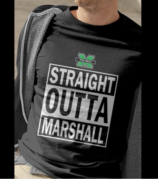 Marshall University Thundering Herd Straight Outta Marshall T-Shirt