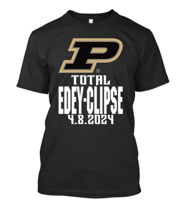 Purdue Total Edey-Clipse 4.8.2024 T-Shirt