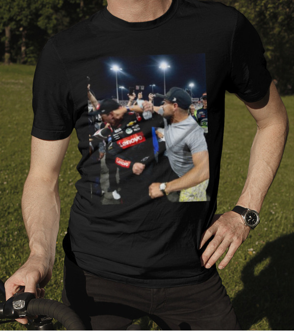 Ricky Stenhouse Jr. And Kyle Busch Brawl Lenovo NASCAR Fight T-Shirt
