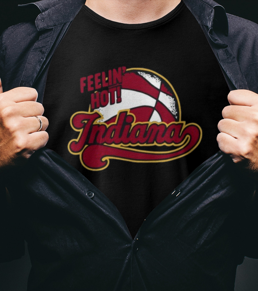 Fever Legend Tamika Feelin' Hot Indiana Basketball T-Shirt