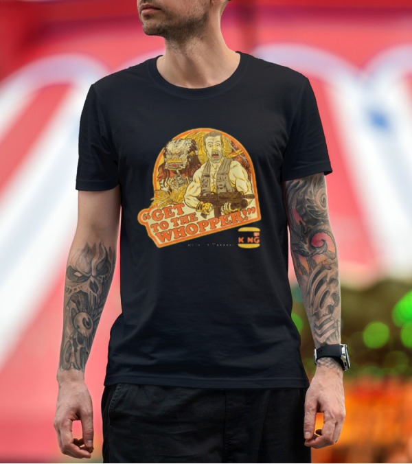 Premium T-Shirt: Get To The Whopper Make It A Whopper KMG T-Shirt Get To The Whopper Make It A Whopper KMG T-Shirt