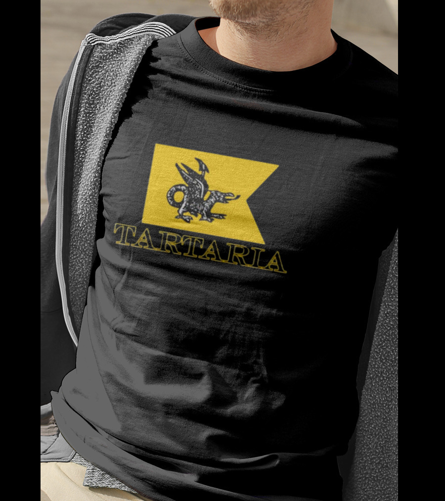 Tartaria Flag Emblem With Mythical Creature T-Shirt