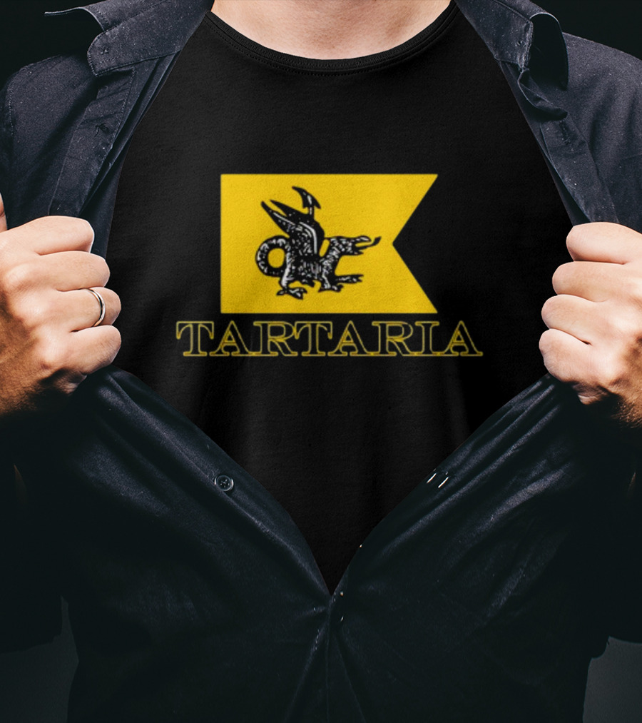 Tartaria Flag Emblem With Mythical Creature T-Shirt