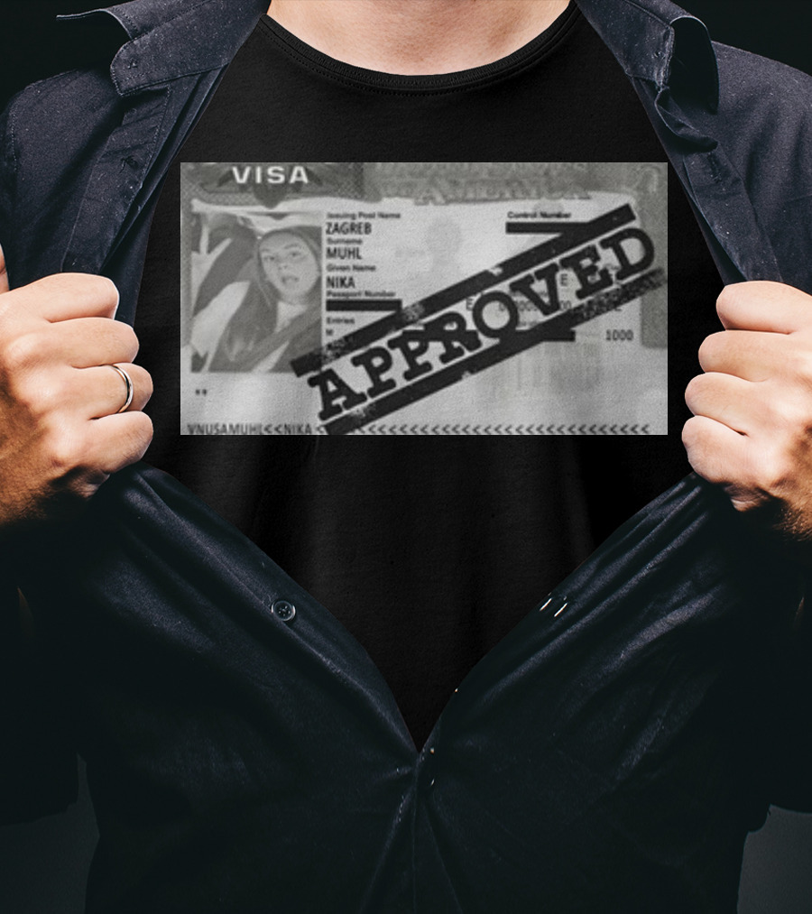 Visa Approved Zagreb Nika Muhl Muhil T-Shirt