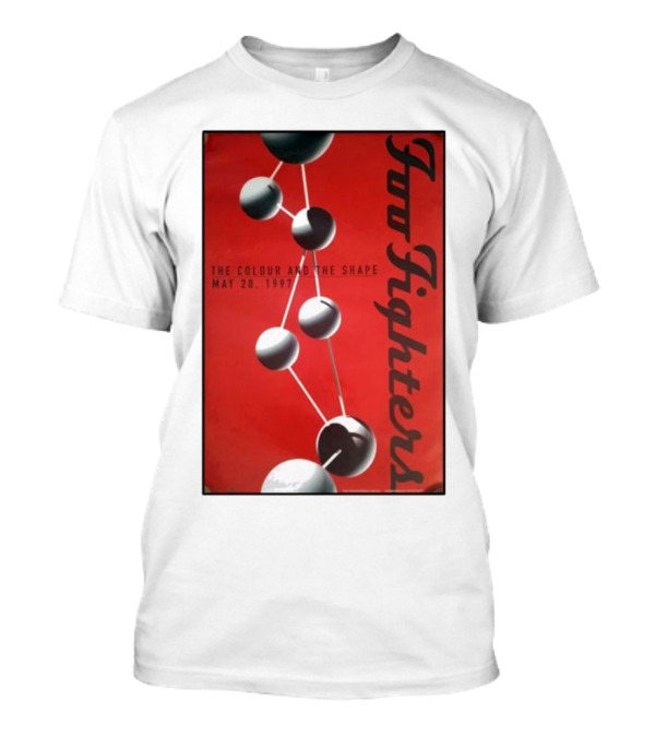 Foo Fighters The Colour And The Shape May 20 1997 Album Cover T-Shirt
