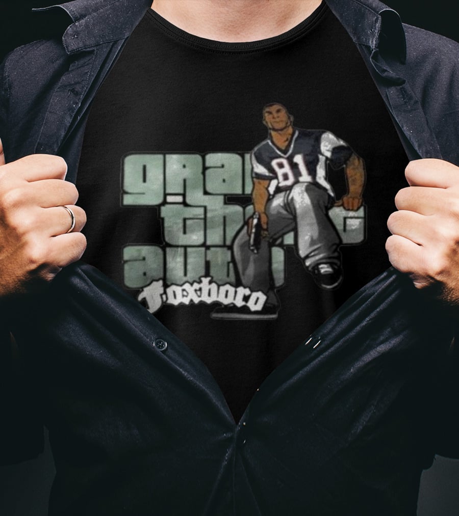 Grand Theft Auto Foxboro 81 Jersey Character T-Shirt