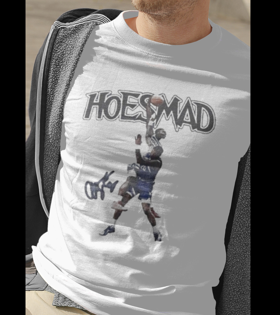 Hoes Mad Anthony Edwards Basketball Dunk T-Shirt