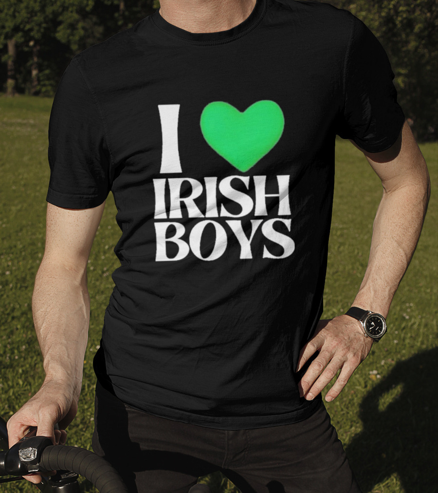 I Heart Irish Boys St. Patrick's Day Love T-Shirt