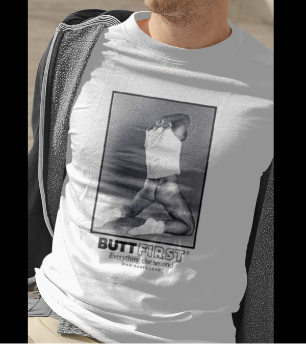 Butt First Everything Else Second Rares Lang T-Shirt