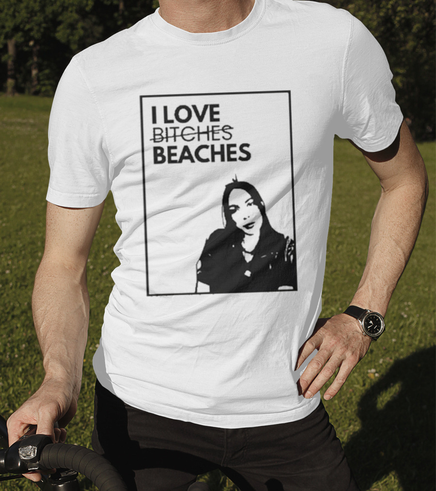 Charlotte I Love Beaches Image T-Shirt