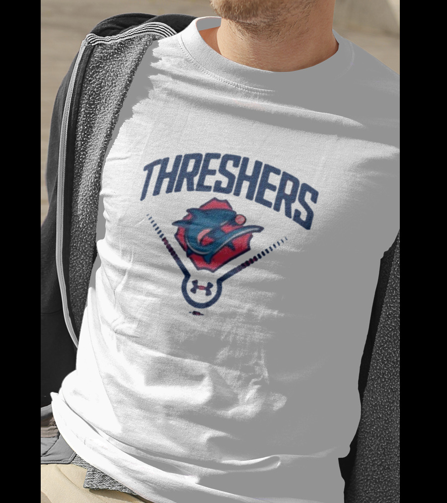 Threshers Under Armour Youth Tech Baseball T-Shirt