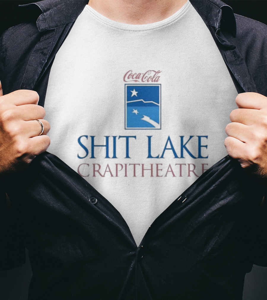 Coca Cola Shit Lake Crapitheatre T-Shirt