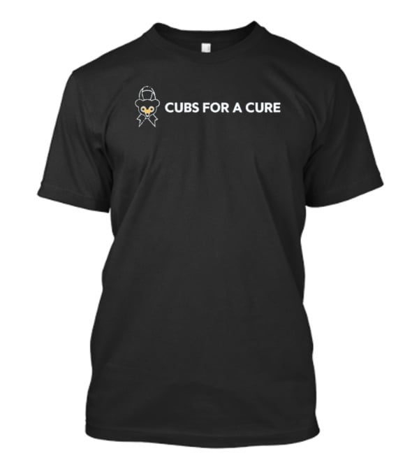 Cubs For A Cure Support For Cubs Baseball Team T-Shirt