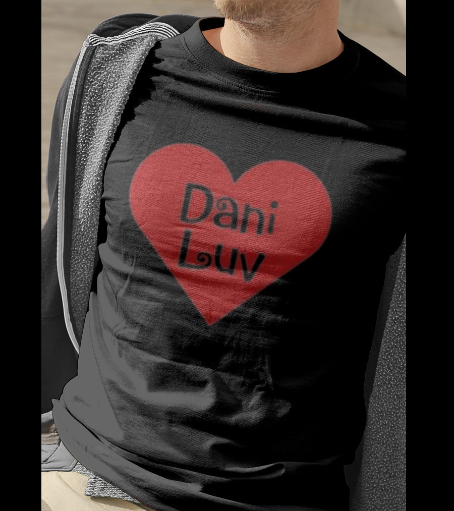 Dani Luv Heart Red T-Shirt