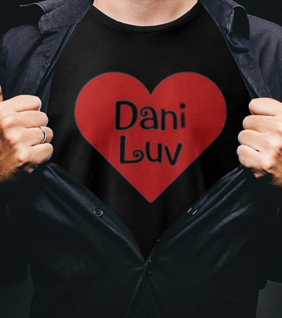 Dani Luv Heart Red T-Shirt
