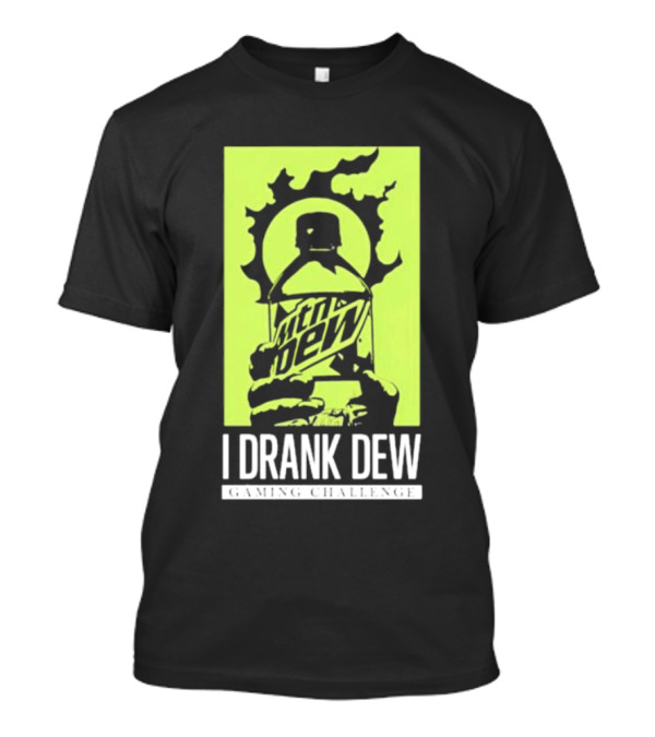 Destructoid I Drank Dew Mountain Dew Gaming Challenge T-Shirt