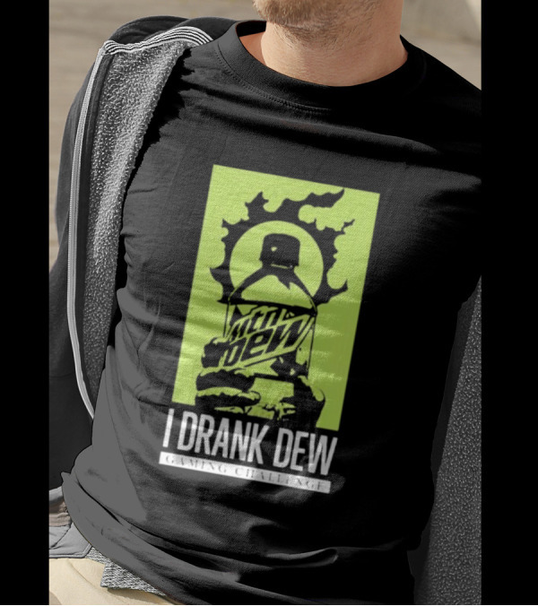Destructoid I Drank Dew Mountain Dew Gaming Challenge T-Shirt