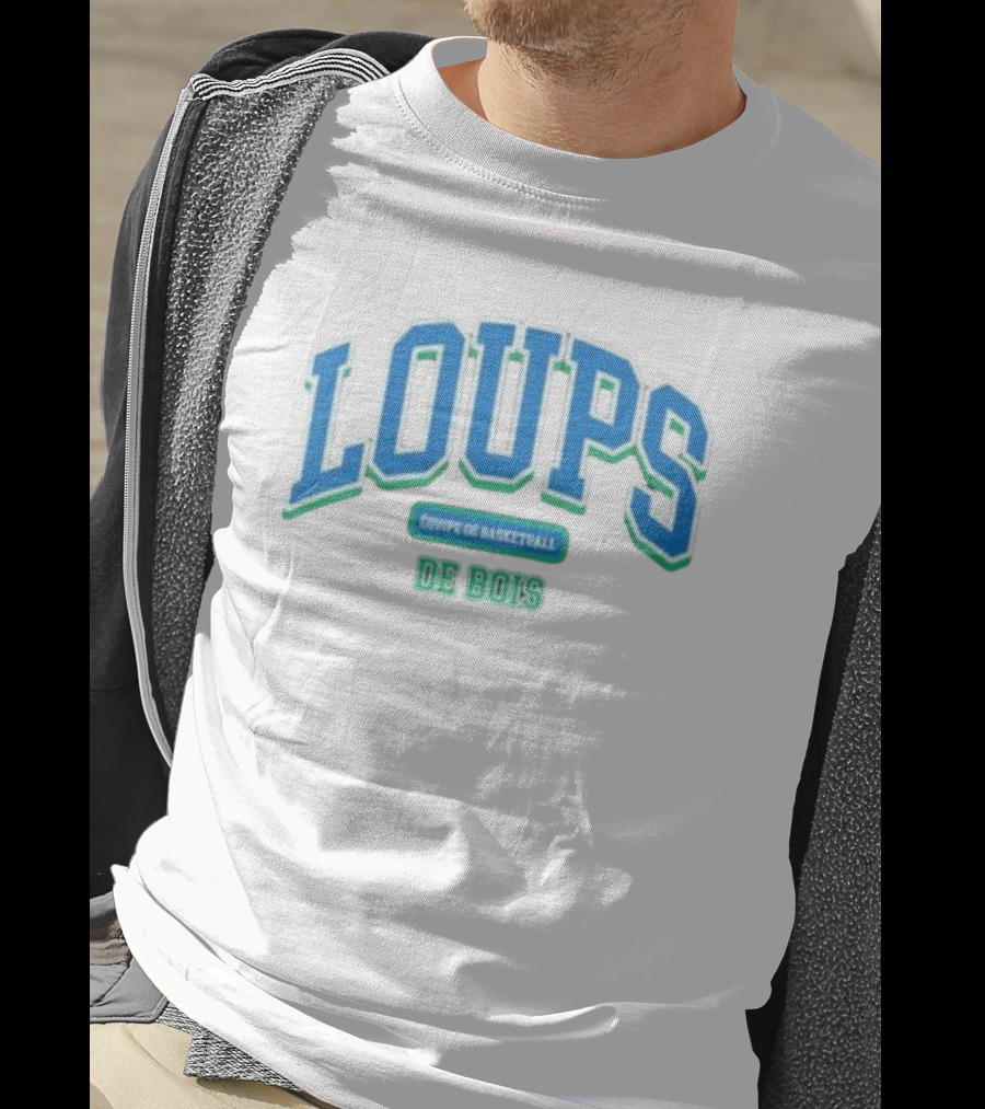 Loups Équipe De Basketball De Bois Rudy Gobert T-Shirt