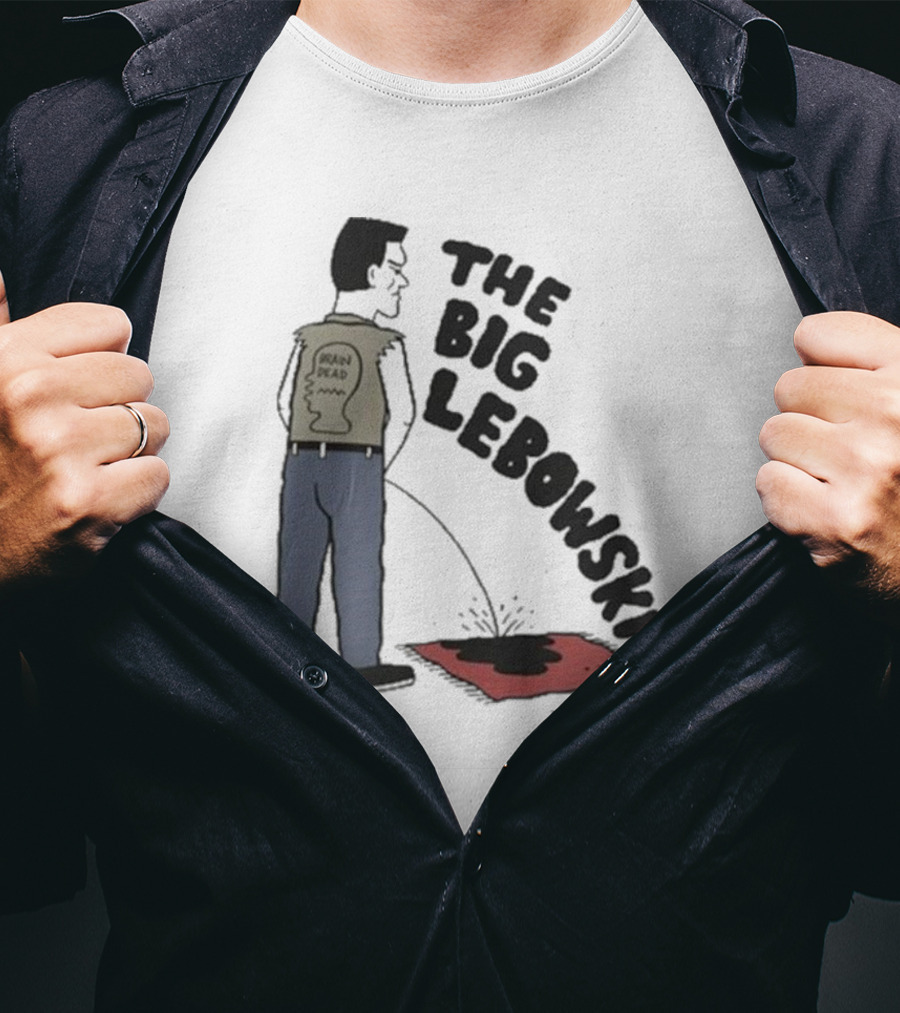 The Big Lebowski Brain Dead Sweater Rug Scene T-Shirt