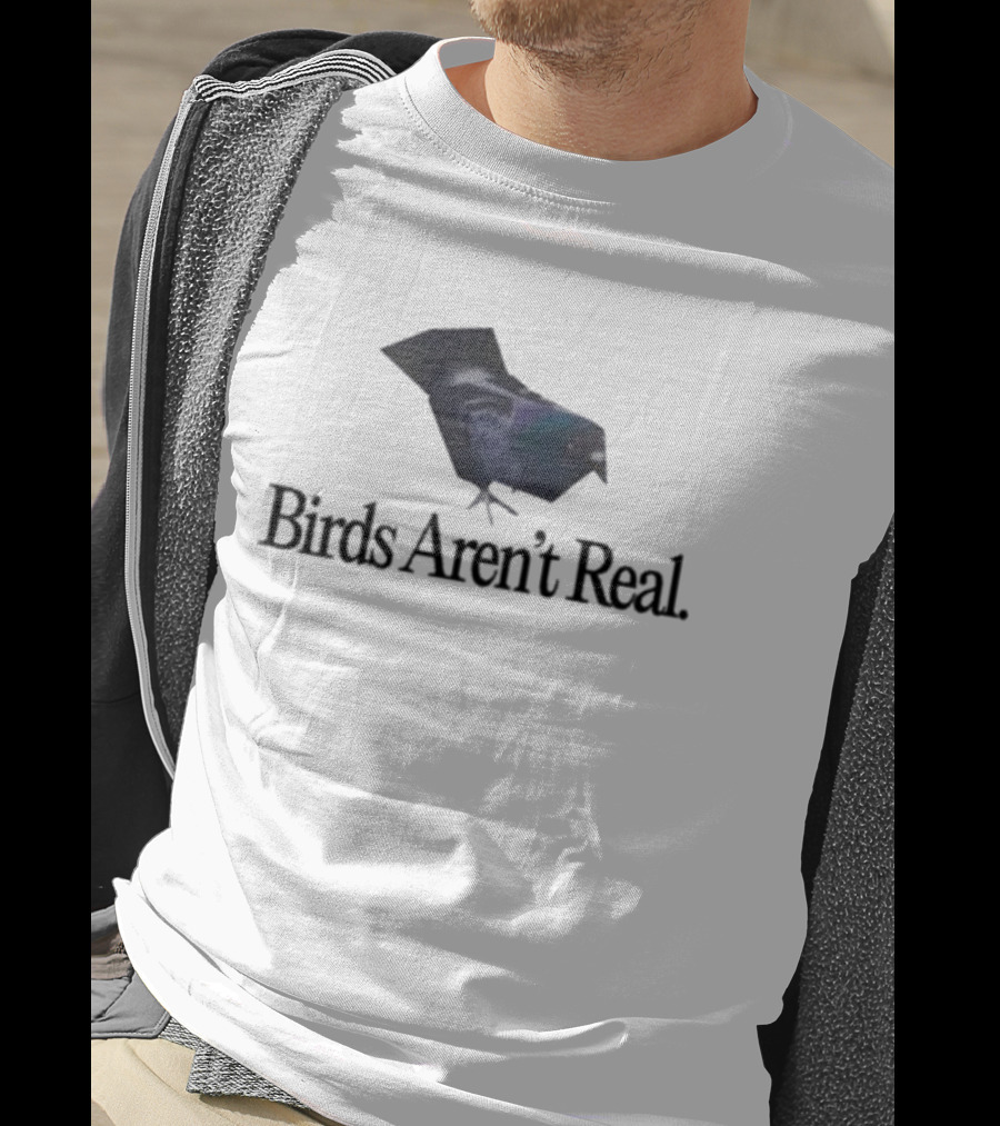 Birds Aren’t Real Pigeon Image T-Shirt