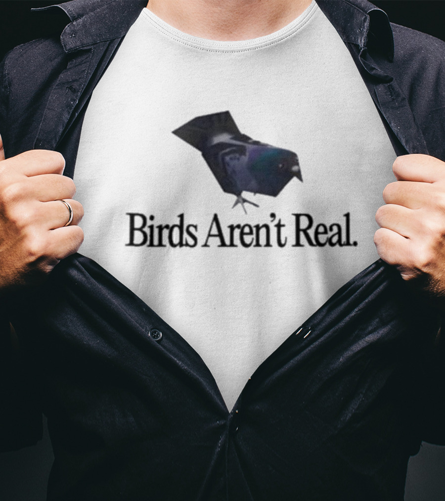 Birds Aren’t Real Pigeon Image T-Shirt