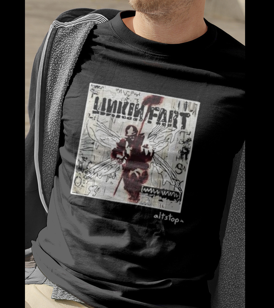 Linkin Park Parody Altstop Worn T-Shirt
