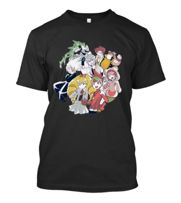 Mega Man Star Force Allies Heroes And Characters T-Shirt
