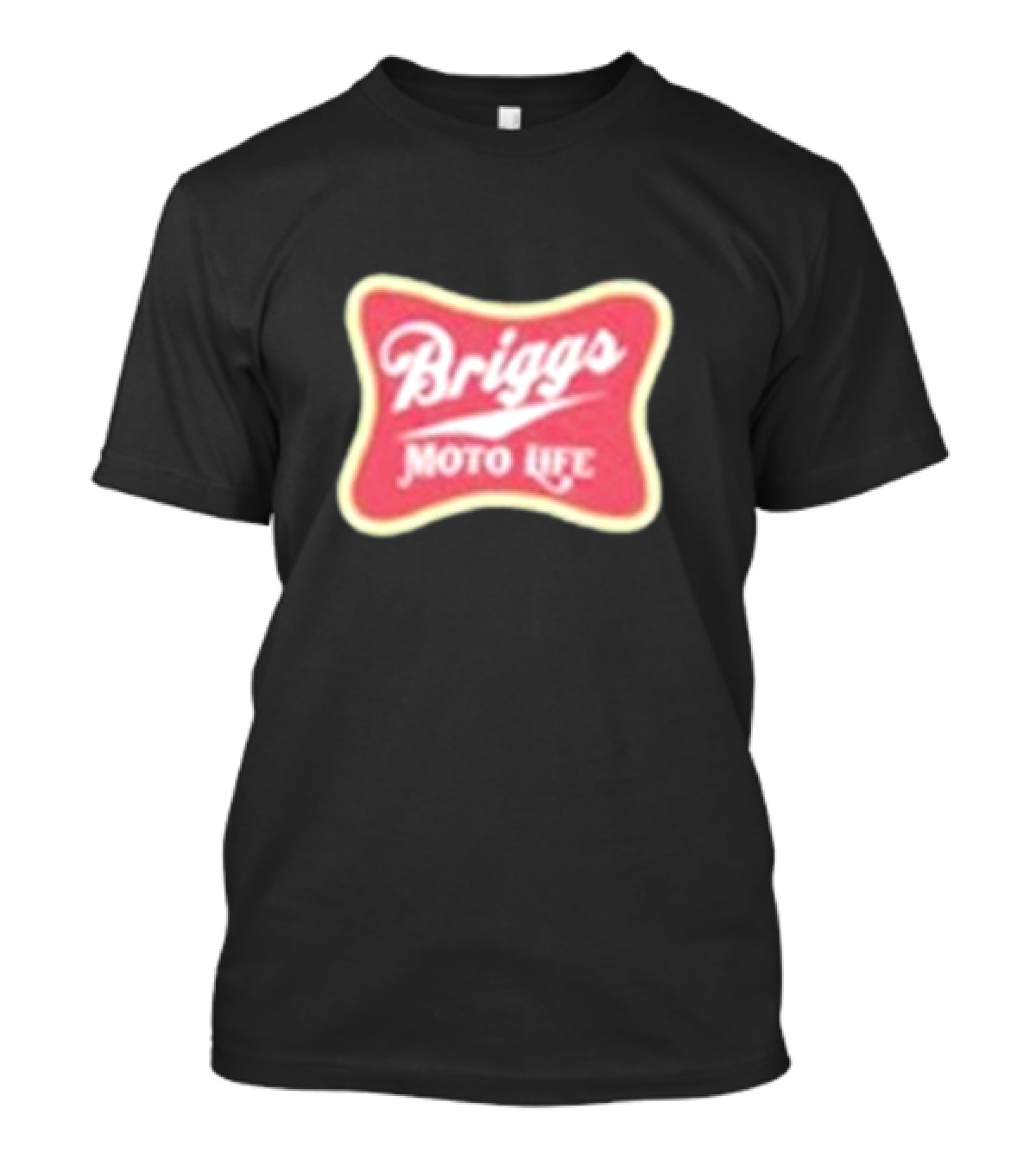 Briggs Moto Life Red Emblem T-Shirt