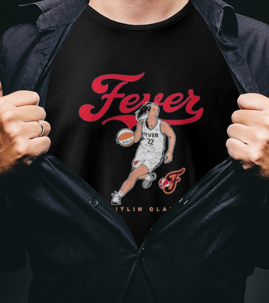 Fever Caitlin Clark Indiana Fever Motion T-Shirt