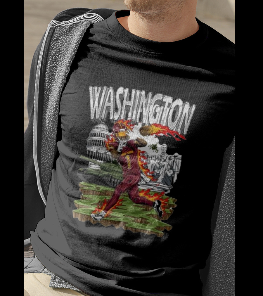 Washington Dark Horse JD X DH Football Capitol T-Shirt