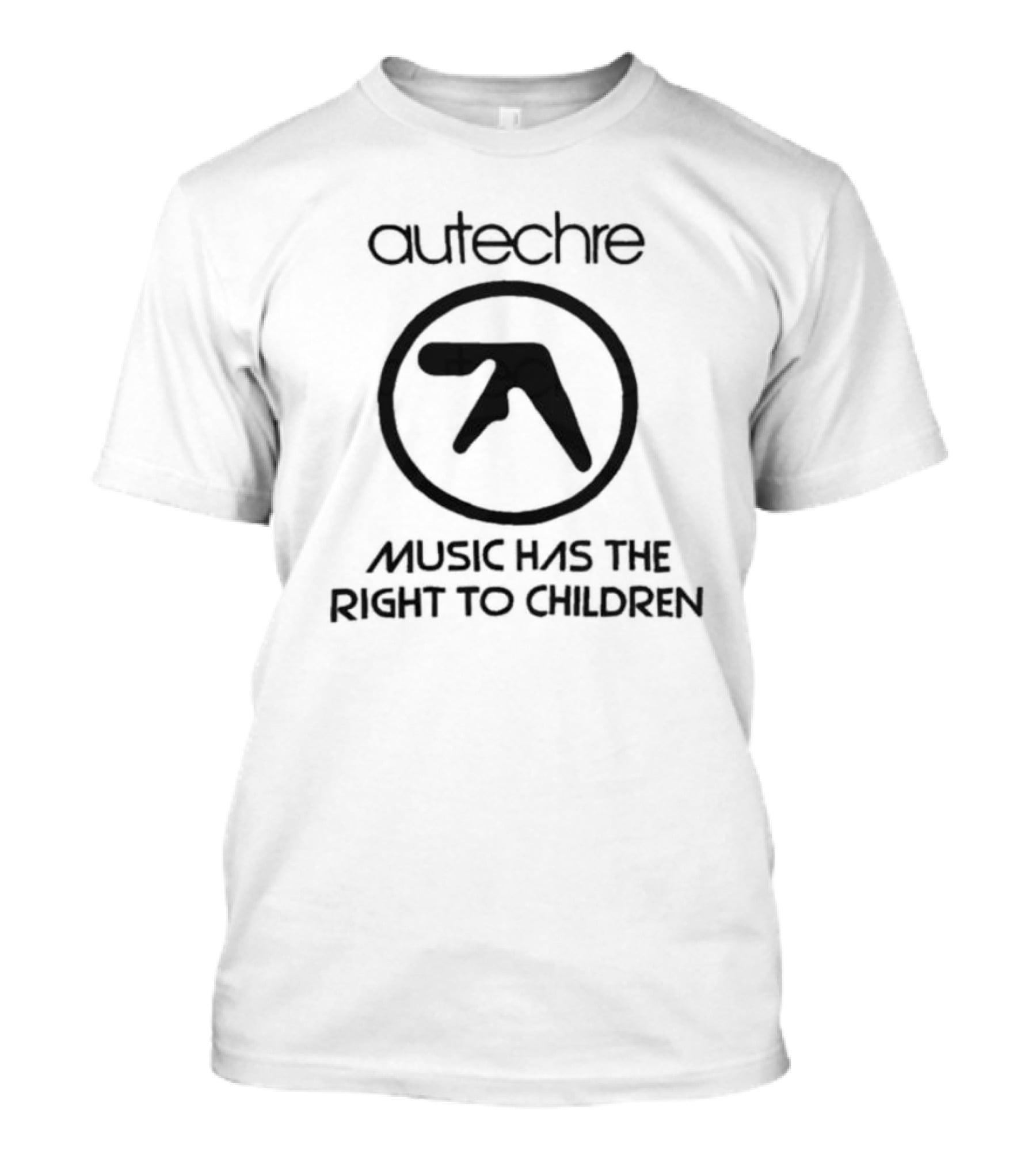 Autechre Aphex Twin Music Has The Right To Children Circle Logo T-Shirt
