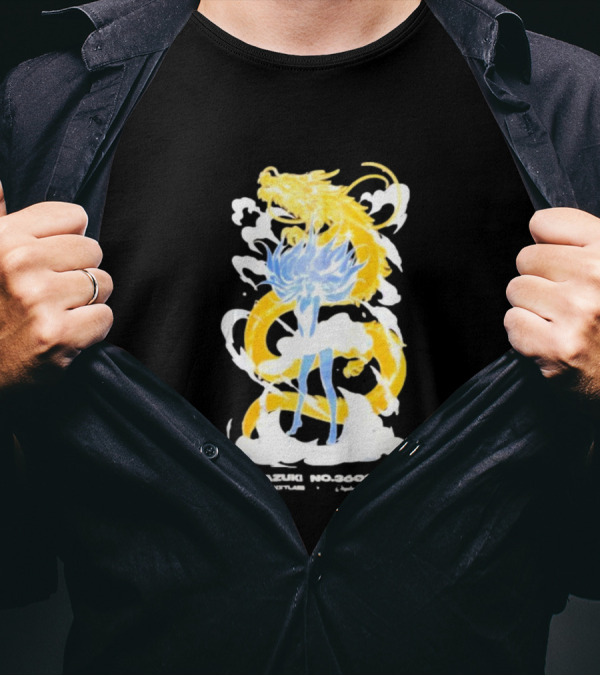 Azuki No 3602 Nxtlabs Girl And Dragon Fantasy T-Shirt