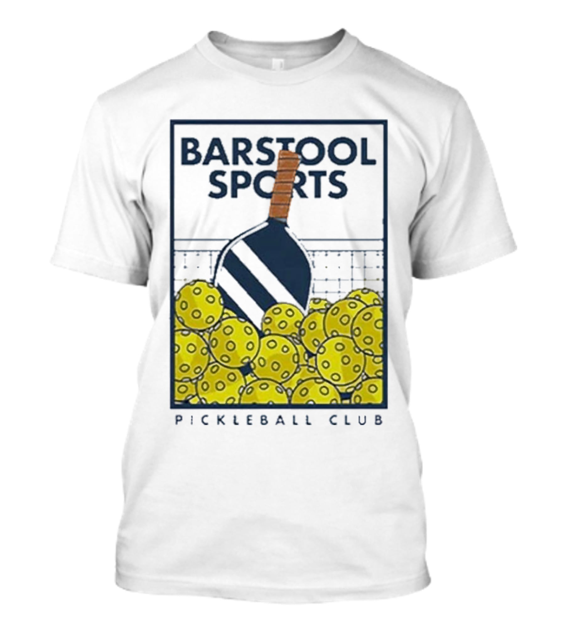 Pickleball Club Paddle And Balls T-Shirt