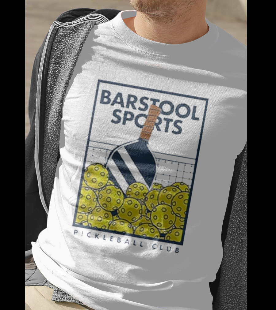 Pickleball Club Paddle And Balls T-Shirt