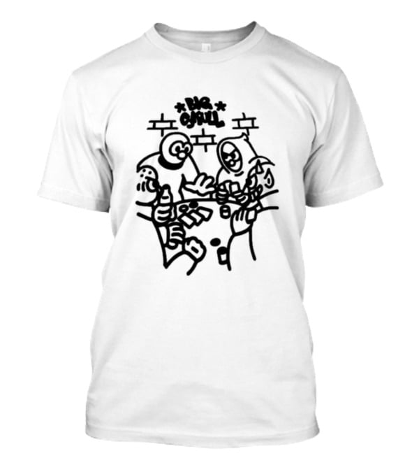 Big Skull Studio Big Skull Poker Game Street T-Shirt