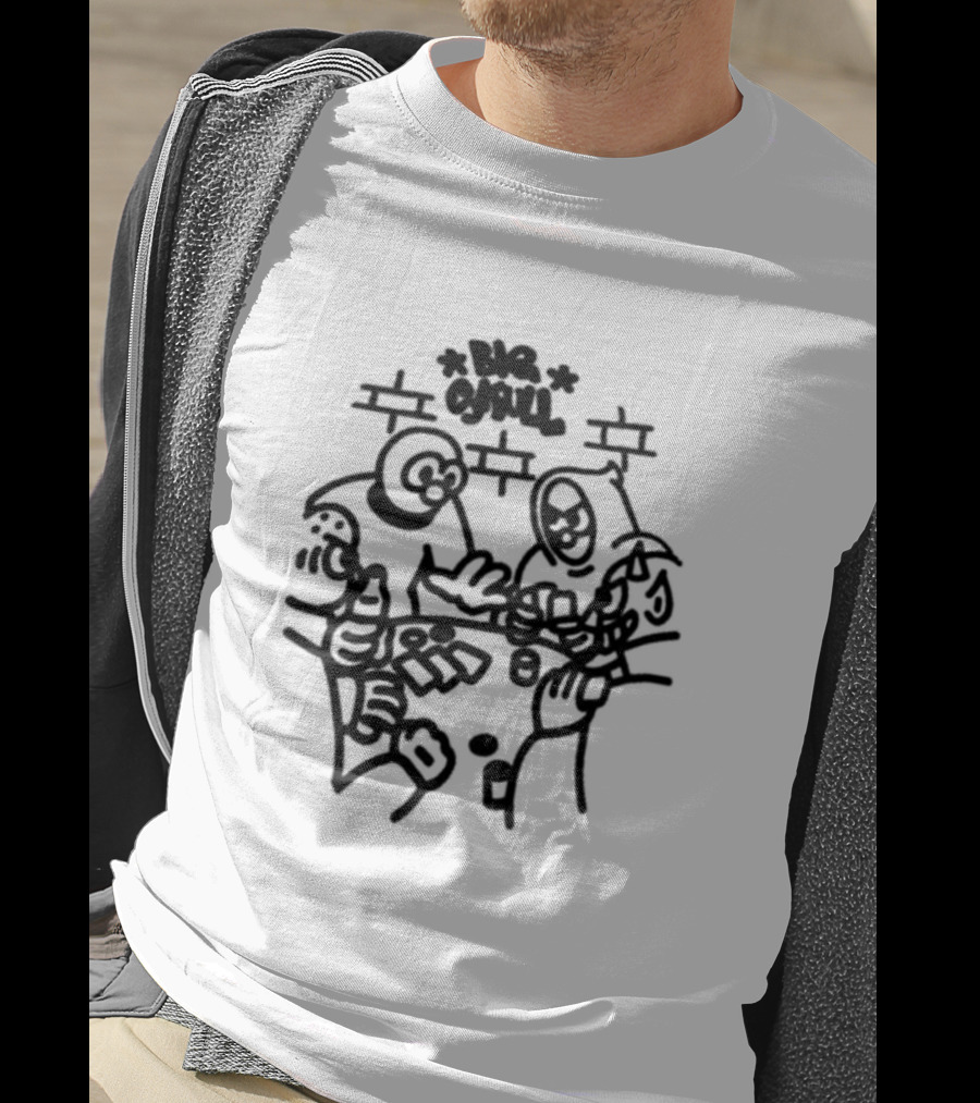 Big Skull Studio Big Skull Poker Game Street T-Shirt