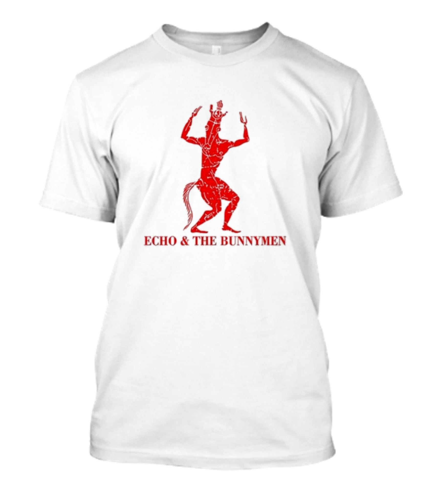 Echo And The Bunnymen Bring On The Dancing Horses Red Mythical Centaur T-Shirt